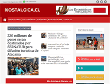 Tablet Screenshot of nostalgica.cl